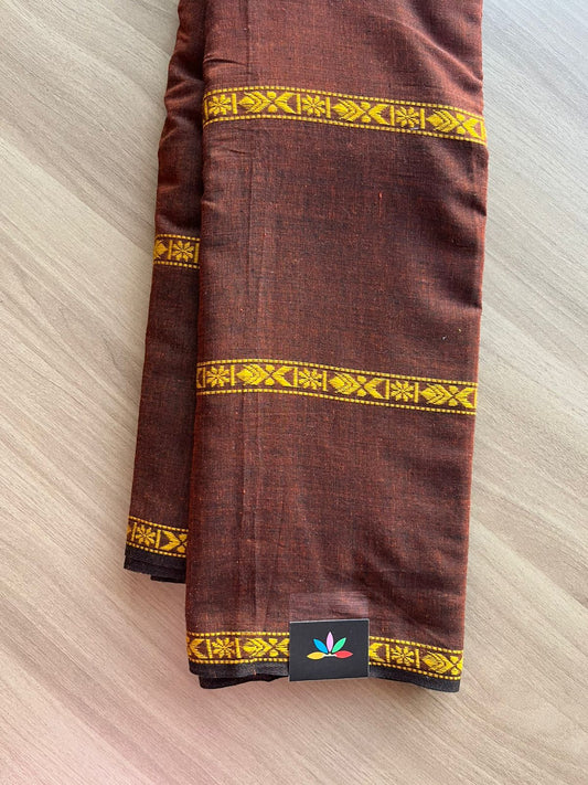 Handloom Bengal Soft Cotton Saree -22811