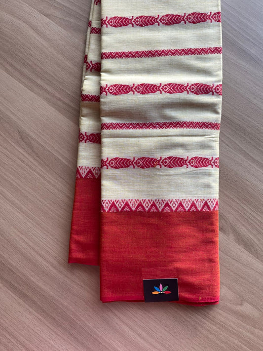 Handloom Bengal Soft Cotton Saree -22823