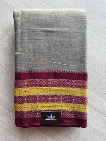 Handloom Bengal Soft Cotton Saree -22824 - 22825