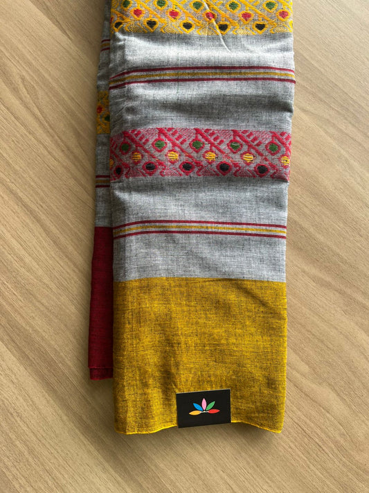 Handloom Bengal Soft Cotton Saree -22857