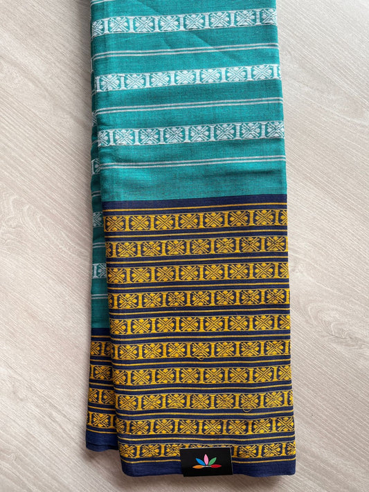 Handloom Bengal Soft Cotton Saree -22914-22915