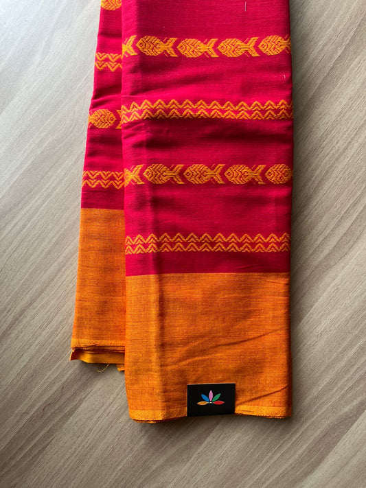 Bengal Soft Cotton Saree - 23041-23042