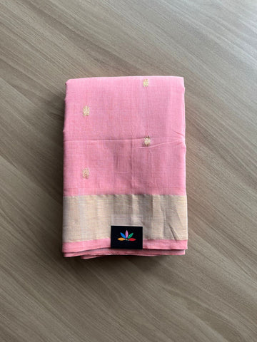 Traditional Handloom Cotton Paithani Saree -23204