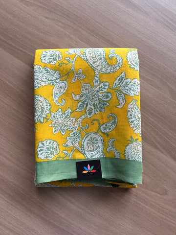 Printed Fine Mul Cotton Saree-23211