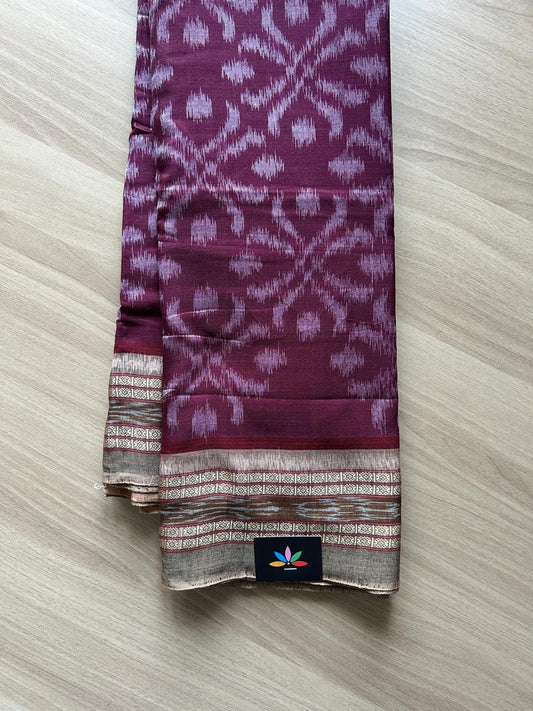 Handloom Orissa Ikkat Handloom Cotton Saree-23245