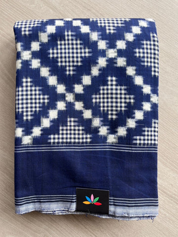 Handloom Double Ikkat Cotton Saree -23312