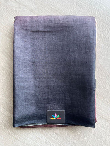 Gradient Desi Tussar Saree with Hand Painted Krishna Pallu - 23333