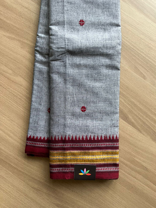 Handloom Bengal Soft Cotton Sarees -23383