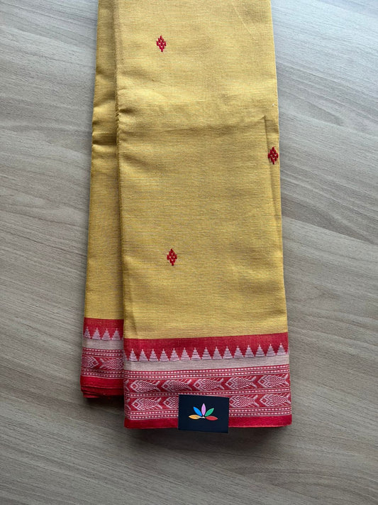 Handloom Bengal Soft Cotton Sarees -23385