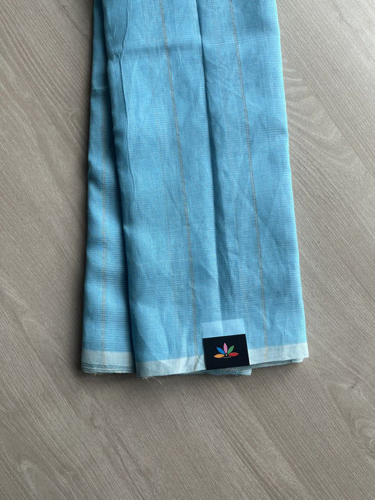 Mangalagiri Silk Cotton Saree with Digital Printed Pallu and Blouse-23469