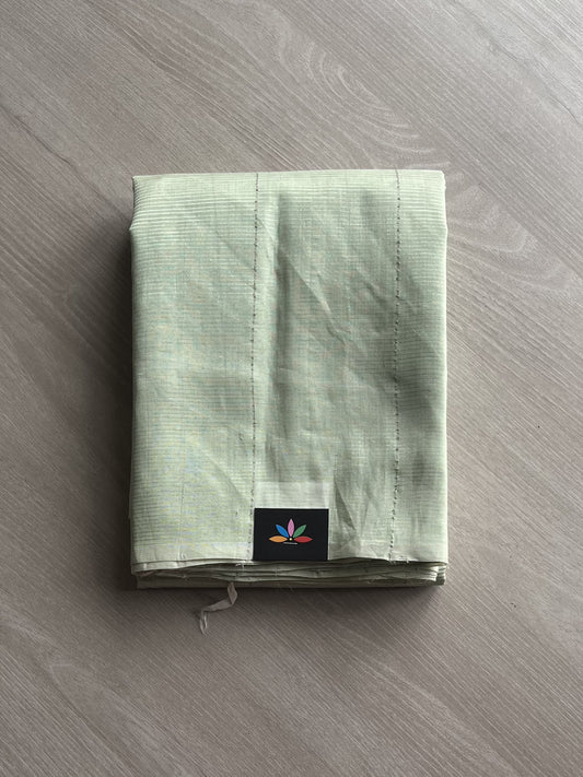 Mangalagiri Silk Cotton Saree with Digital Printed Pallu and Blouse-23470