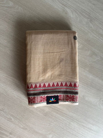 Floral Butta Bengal Soft Cotton Saree -23653-23654