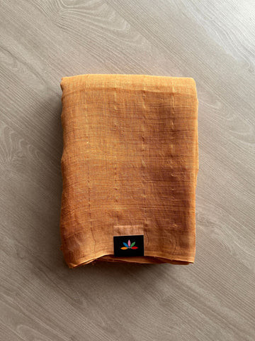 Handloom Tissue Linen Saree -23699