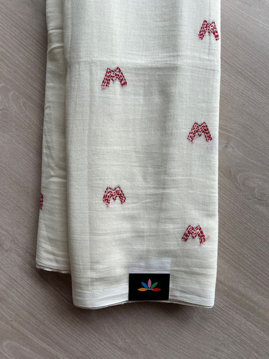 Kantha Stitch Cotton Saree -23711