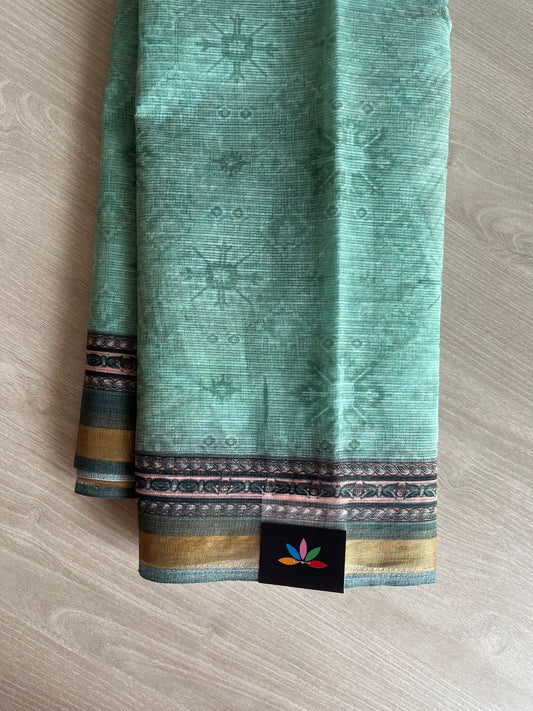 Digital Printed Pure Kota Cotton Saree-23735