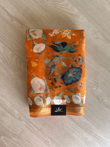 Digital Printed Pure Kota Cotton Saree-23738