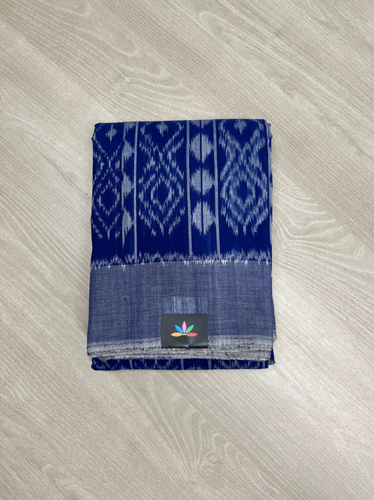 Handwoven Pochampally Ikkat Cotton Saree -23787