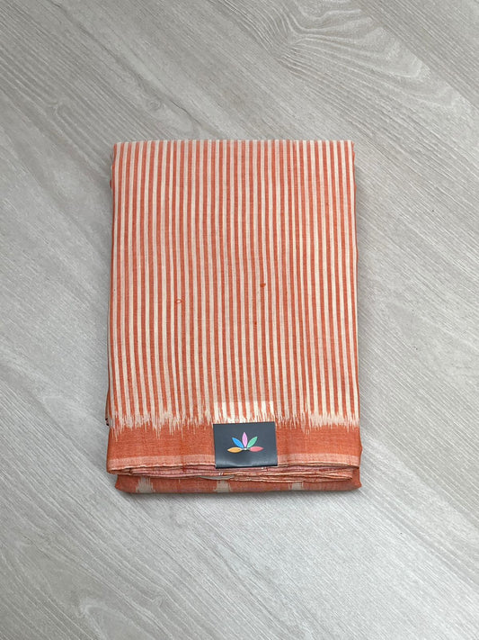 Handwoven Pochampally Ikkat Cotton Saree -23789