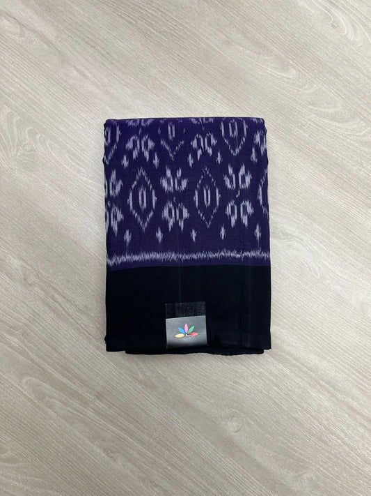 Handwoven Pochampally Ikkat Cotton Saree -23795