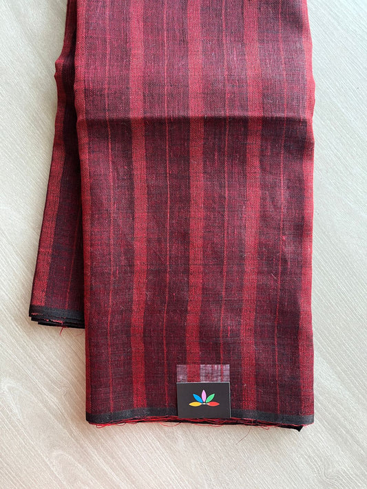 Simple Linen Saree- 24150
