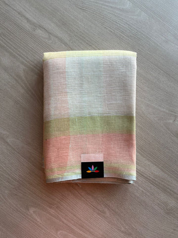 Simple Linen Saree- 24153
