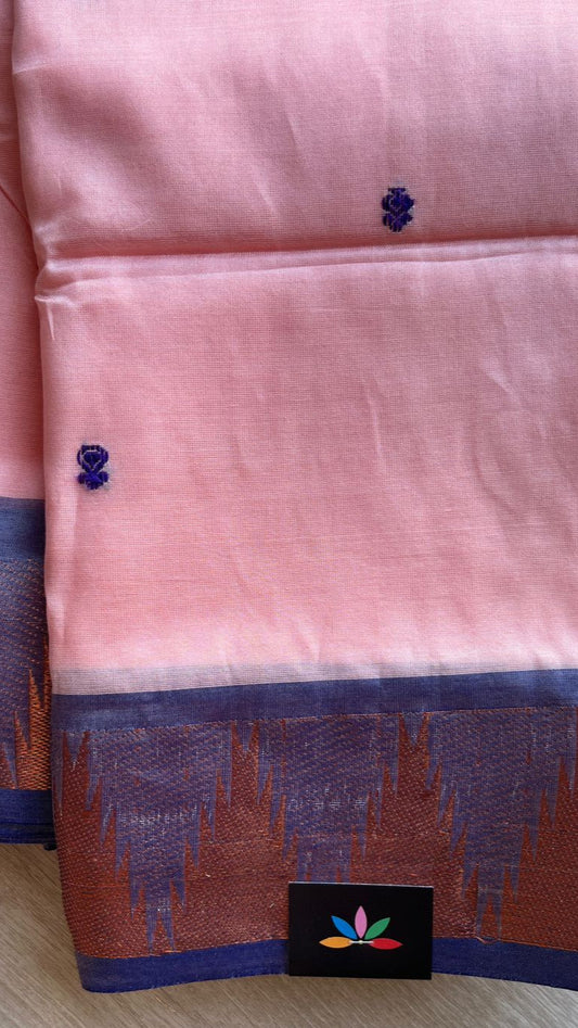 Simple Semi Silk Cotton Saree -24383