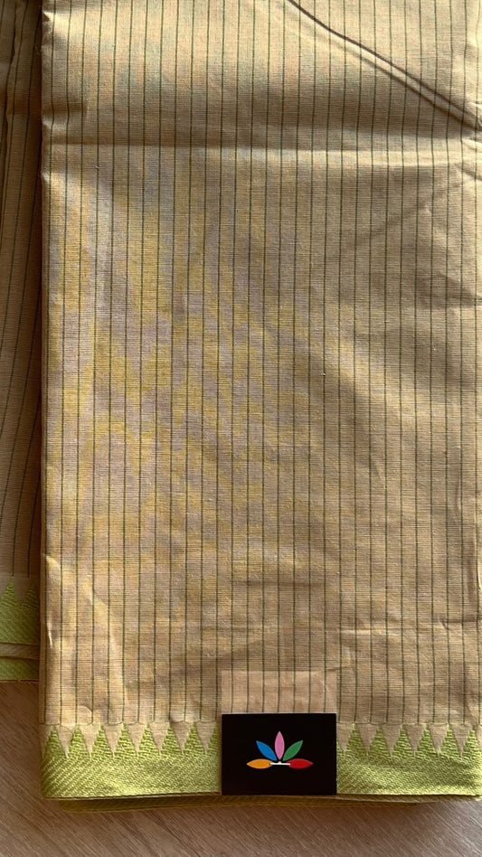 Stripped  Chettinad Cotton Saree -24388