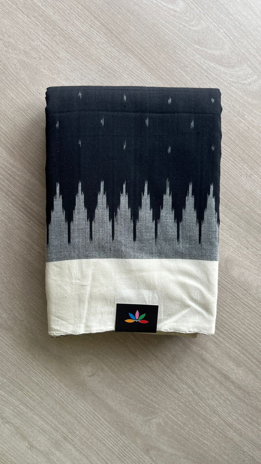 Handwoven Pochampally Ikkat Cotton Saree -24423