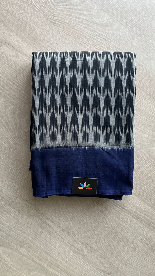 Handwoven Pochampally Ikkat Cotton Saree -24430