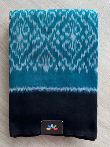 Handwoven Pochampally Ikkat Cotton Saree -24434