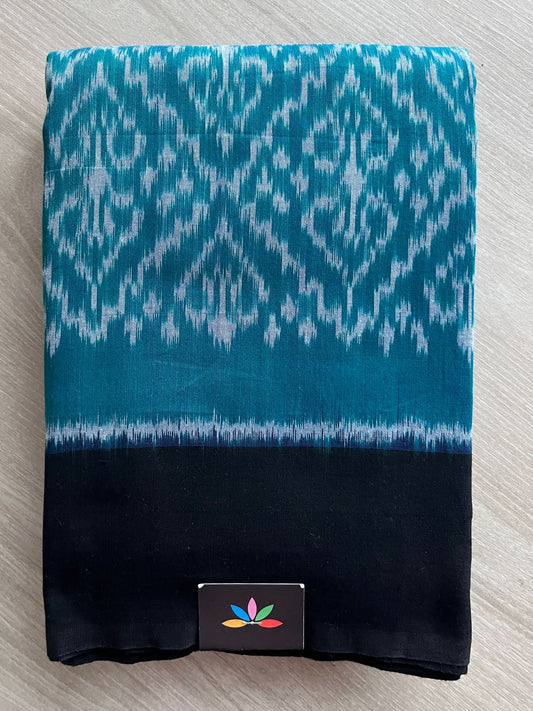 Handwoven Pochampally Ikkat Cotton Saree -24434