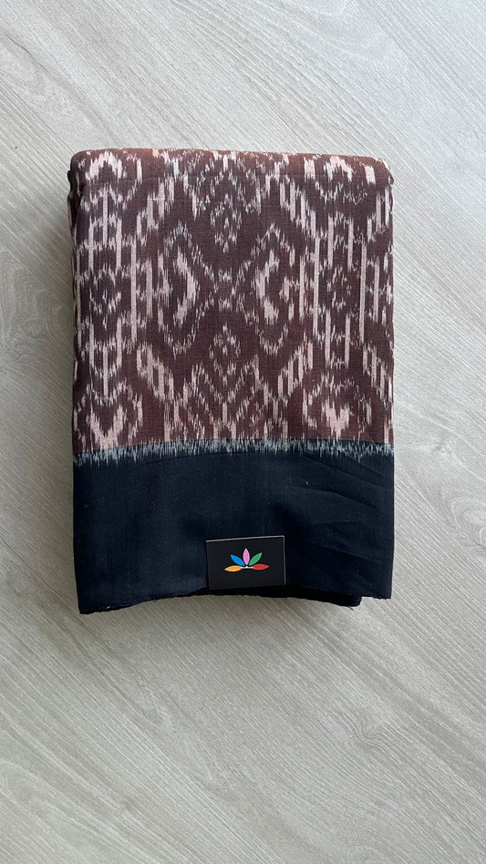 Handwoven Pochampally Ikkat Cotton Saree -24435