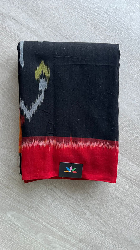 Handwoven Pochampally Ikkat Cotton Saree -24439