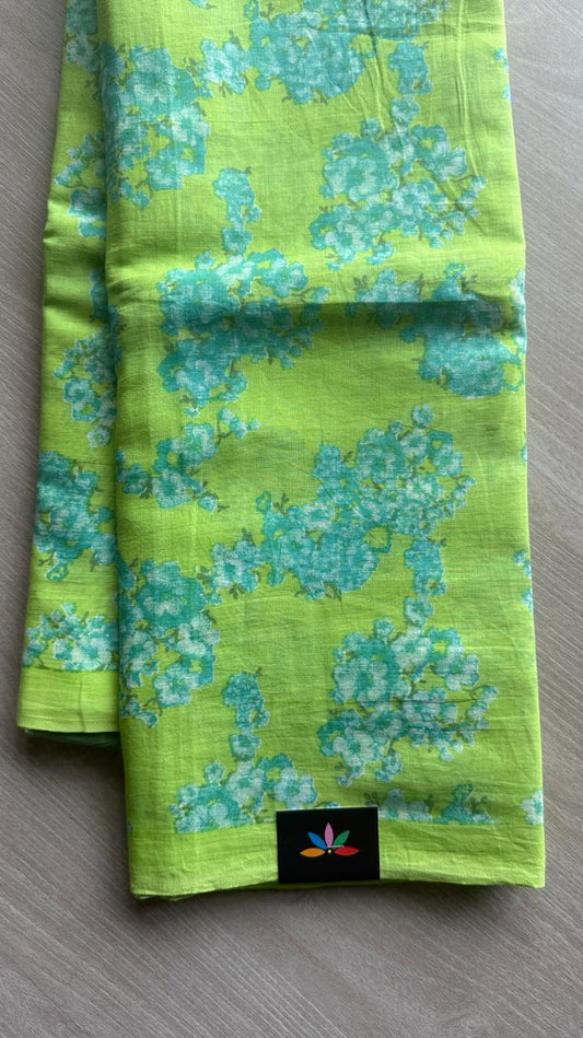 Printed Fine Mul Cotton Saree-24755