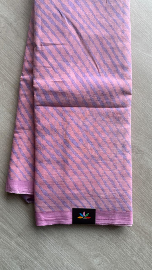 Printed Fine Mul Cotton Saree-24757