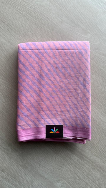 Printed Fine Mul Cotton Saree-24757
