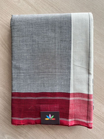 Simple Handloom Cotton Saree-24808