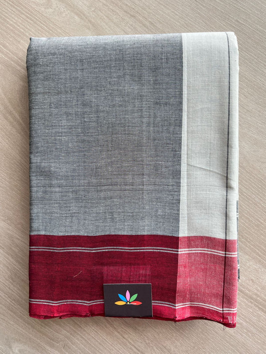 Simple Handloom Cotton Saree-24808