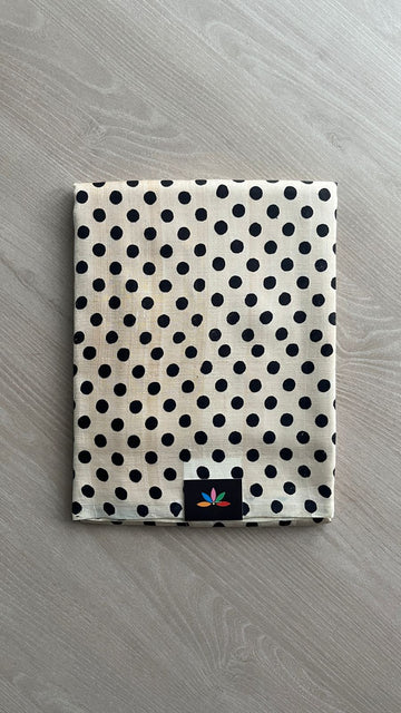 Handcrafted Geometric Design Light Weight Mulberry Silk Saree -25066