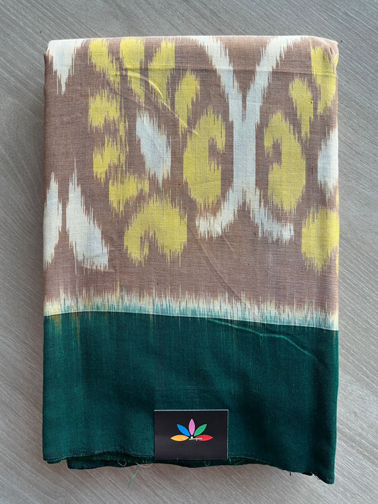 Handwoven Pochampally Ikkat Cotton Saree -25121