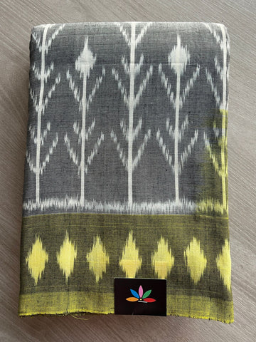 Handwoven Pochampally Ikkat Cotton Saree -25124