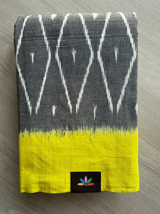 Handwoven Pochampally Ikkat Cotton Saree -25126