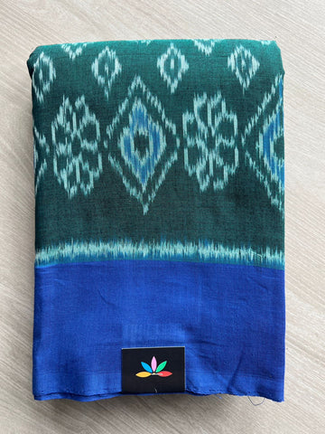 Handwoven Pochampally Ikkat Cotton Saree -25131