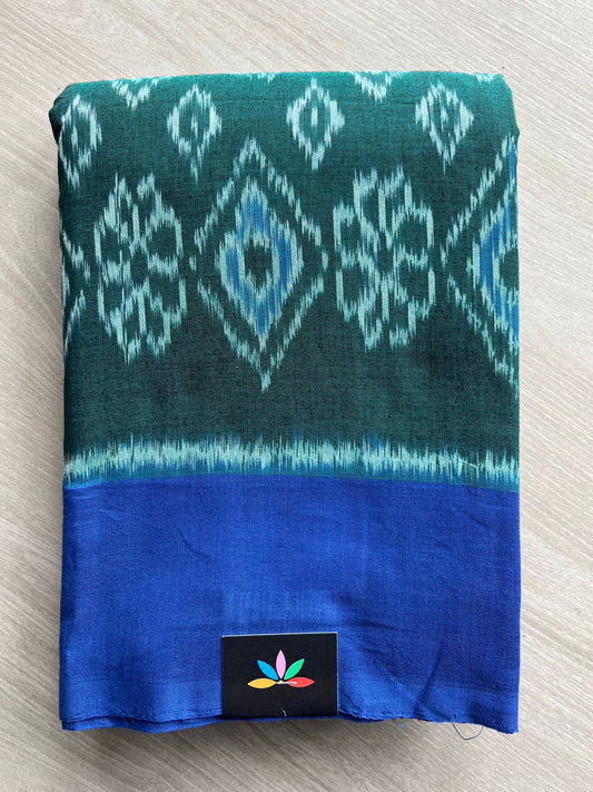 Handwoven Pochampally Ikkat Cotton Saree -25131
