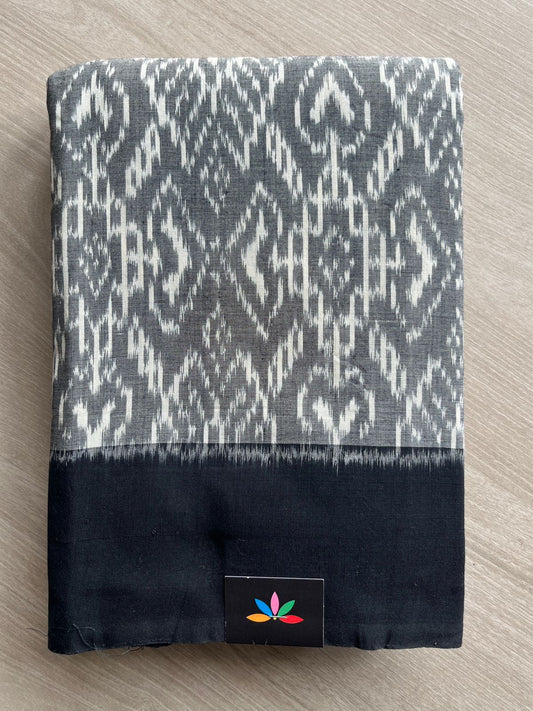 Handwoven Pochampally Ikkat Cotton Saree -25134