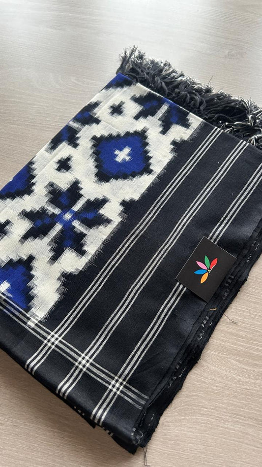 Handloom Telia Rumal Cotton Duppata -25141