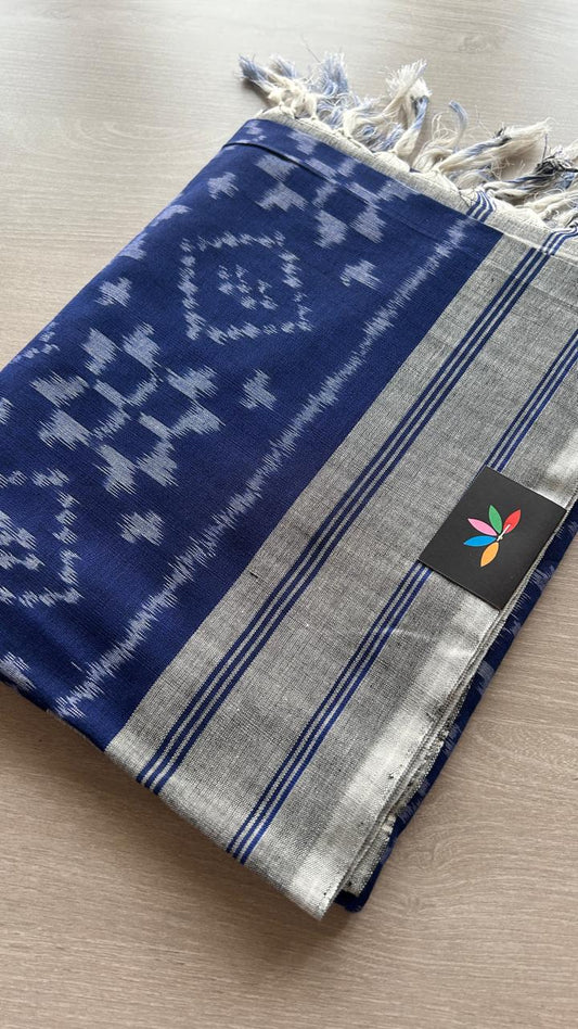 Handloom Ikkat Cotton Duppata -25144