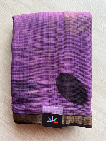 Handblock Printed Kota Doria Saree -25259-25260