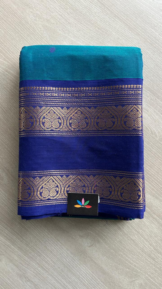 Zari Border Chettinad Cotton Saree - 25324