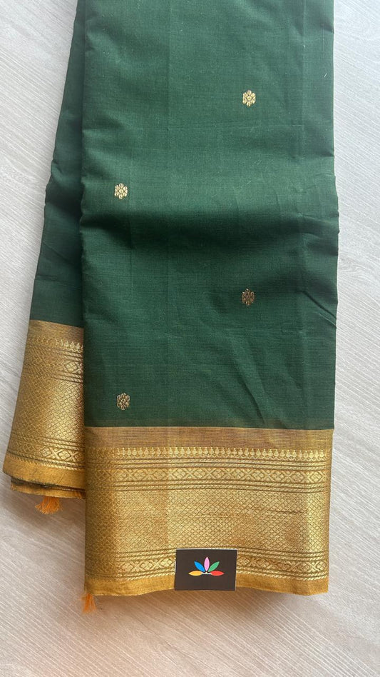 Zari Border Chettinad Cotton Saree - 25325